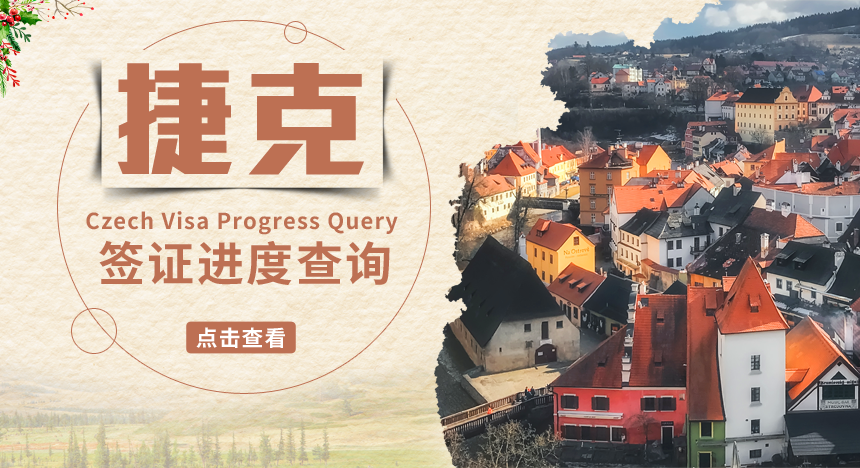 捷克签证进度查询