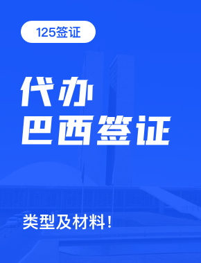 125签证：代办巴西签证类型及材料详解！