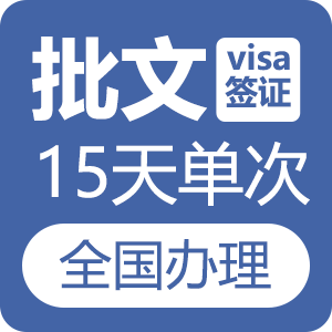 越南旅游电子落地批文（15天单次）[全国受理]