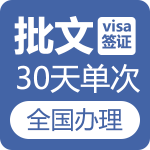 越南旅游电子落地批文（30天单次）[全国受理]